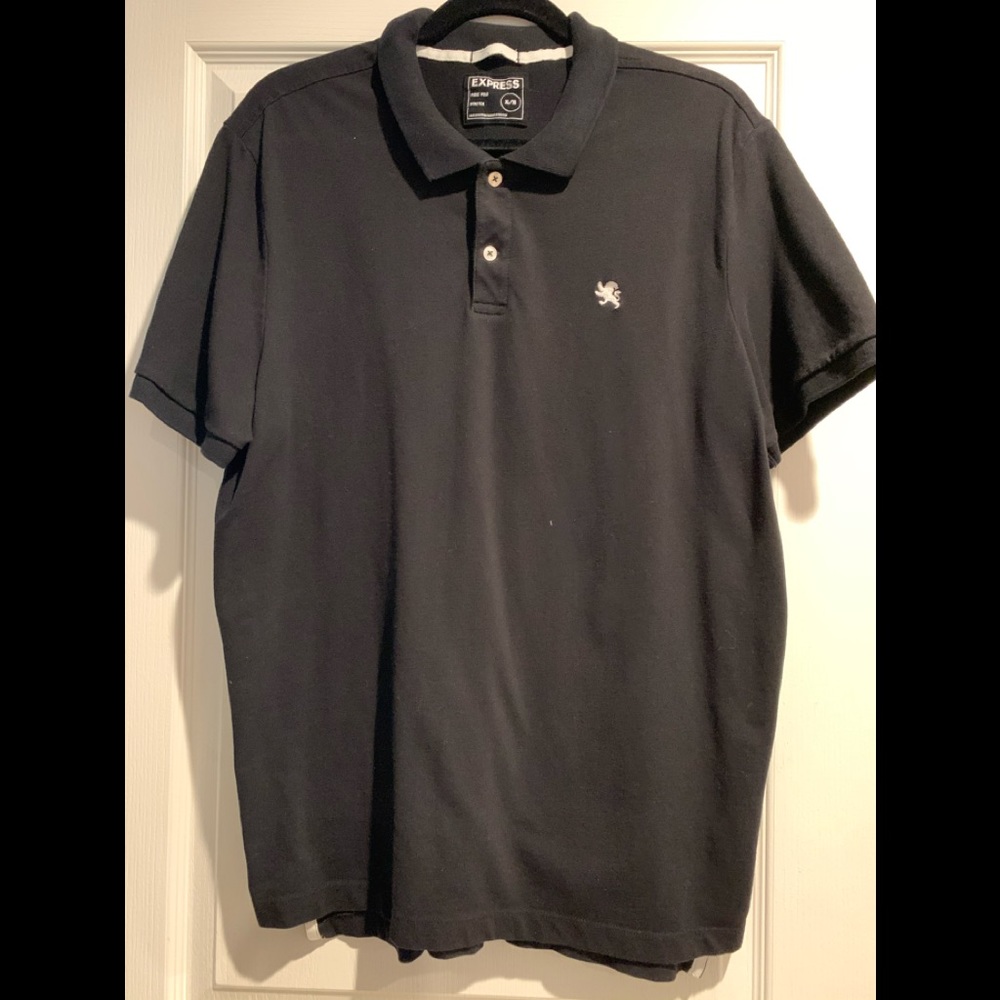 Black Express polo